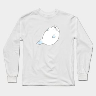 Adorable Seal Pup Sleeping Long Sleeve T-Shirt